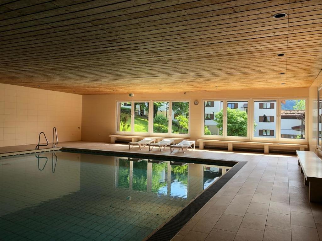Ferienwohnung Aigisblick Mit Pool Und Sauna, Direkt Am Skihang ミッセン・ヴィルハムス エクステリア 写真